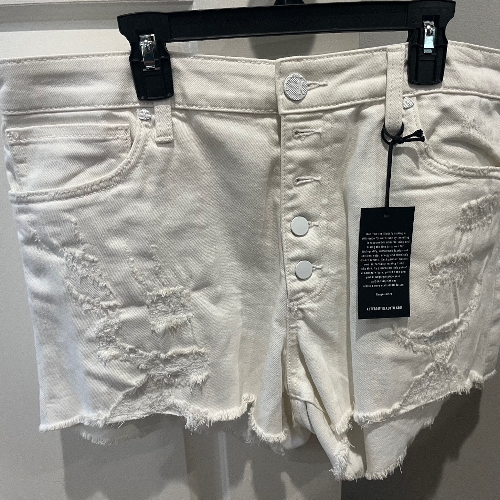Kut White Shorts